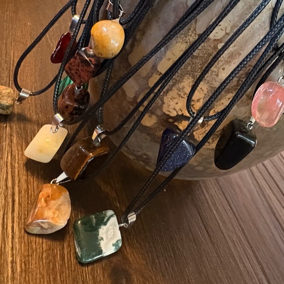 Sassy Charmer Jewelry - Elegant Multicolor Stone Necklace Collection